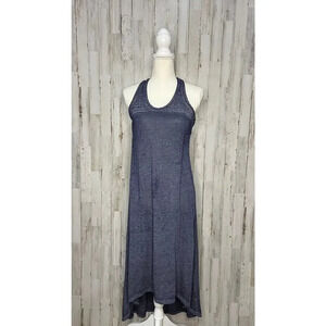 Athleta Women's Sleeveless High Low‎ Maxi Dress Blue Size Medium